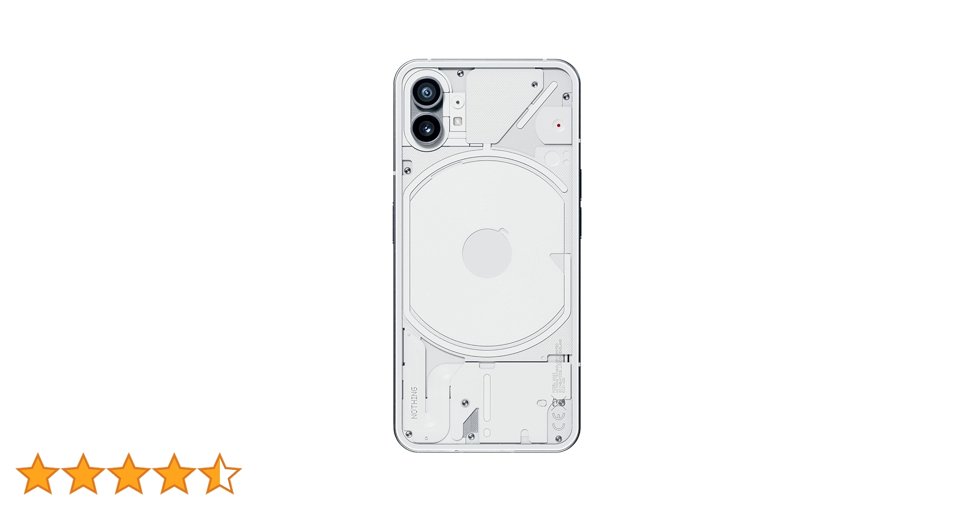 Amazon | Nothing Phone(1) 12+256 White スマートフォン本体 【日本 Amazon | Nothing Phone(1) 12+256 White スマートフォン本体 【日本